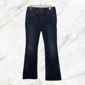 SILVER JEANS blue suki mid rise boot cut jean 29